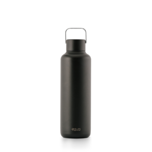 Equa Nerezová lahev Timeless Thermo (600 ml) - Dark - udrží nápoj chladný 24h a horký 12h