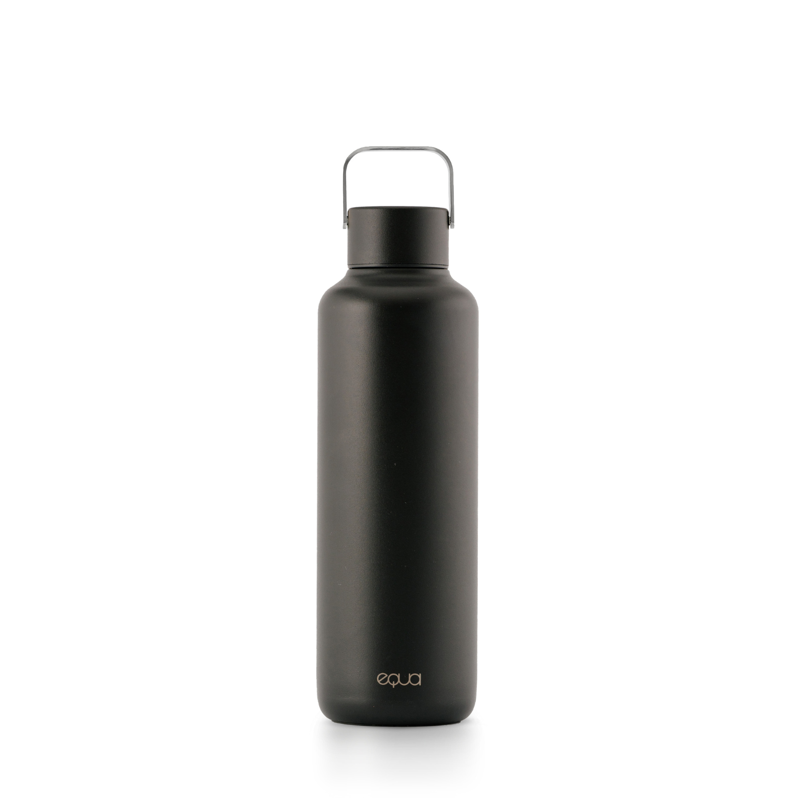 Equa Nerezová lahev Timeless Thermo (600 ml) - Dark - udrží nápoj chladný 24h a horký 12h