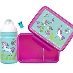 Zdravá lahev SET boxu a lahve 0