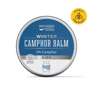 Wooden Spoon Zimní balzám pro děti s kafrem 5% BIO (60 ml) - s obsahem hřejivého kafru