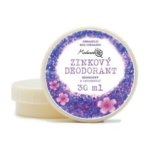 Medarek Krémový deodorant zinkový bez sody - Levandule (30 ml) - podmanivá vůně levandule