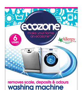 Ecozone Čistič praček a myček na nádobí (6 ks) - odstraní vodní kámen a usazeniny