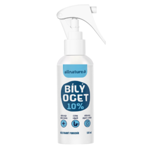 Allnature Bílý ocet 10% - 500 ml - účinný pomocník pro čistou domácnost!
