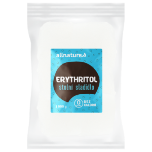 Allnature Erythritol - 1 kg - bez kalorií