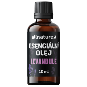 Allnature Esenciální olej Levandule (10 ml) - zklidňuje a podporuje zdravý spánek