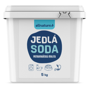 Allnature Jedlá soda - 5 kg - potravinářská kvalita