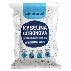 Allnature Kyselina citronová - 500 g - potravinářská kvalita
