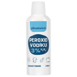 Allnature Peroxid vodíku 3% - 1 l - univerzální pomocník do domácnosti