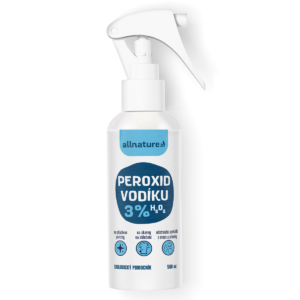 Allnature Peroxid vodíku 3% - 500 ml - univerzální pomocník do domácnosti