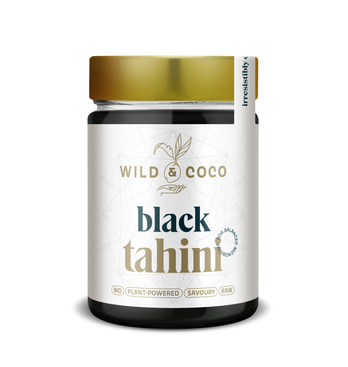 Wild & Coco Tahini černé BIO (300 g) - výživnější než bílý sezam