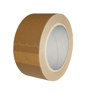Papírová lepicí páska - 50 mm x 50 m - s lepidlem na bázi přírodního kaučuku