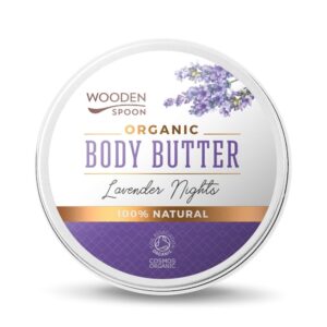 Wooden Spoon Tělové máslo Levandulové noci BIO - 100 ml - se zklidňujícími účinky