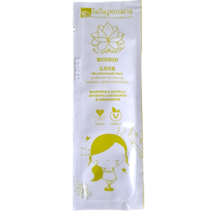 laSaponaria Maska na vlasy pro hydrataci a lesk - vzorek (5 ml) - pomoc pro vysušenou hřívu