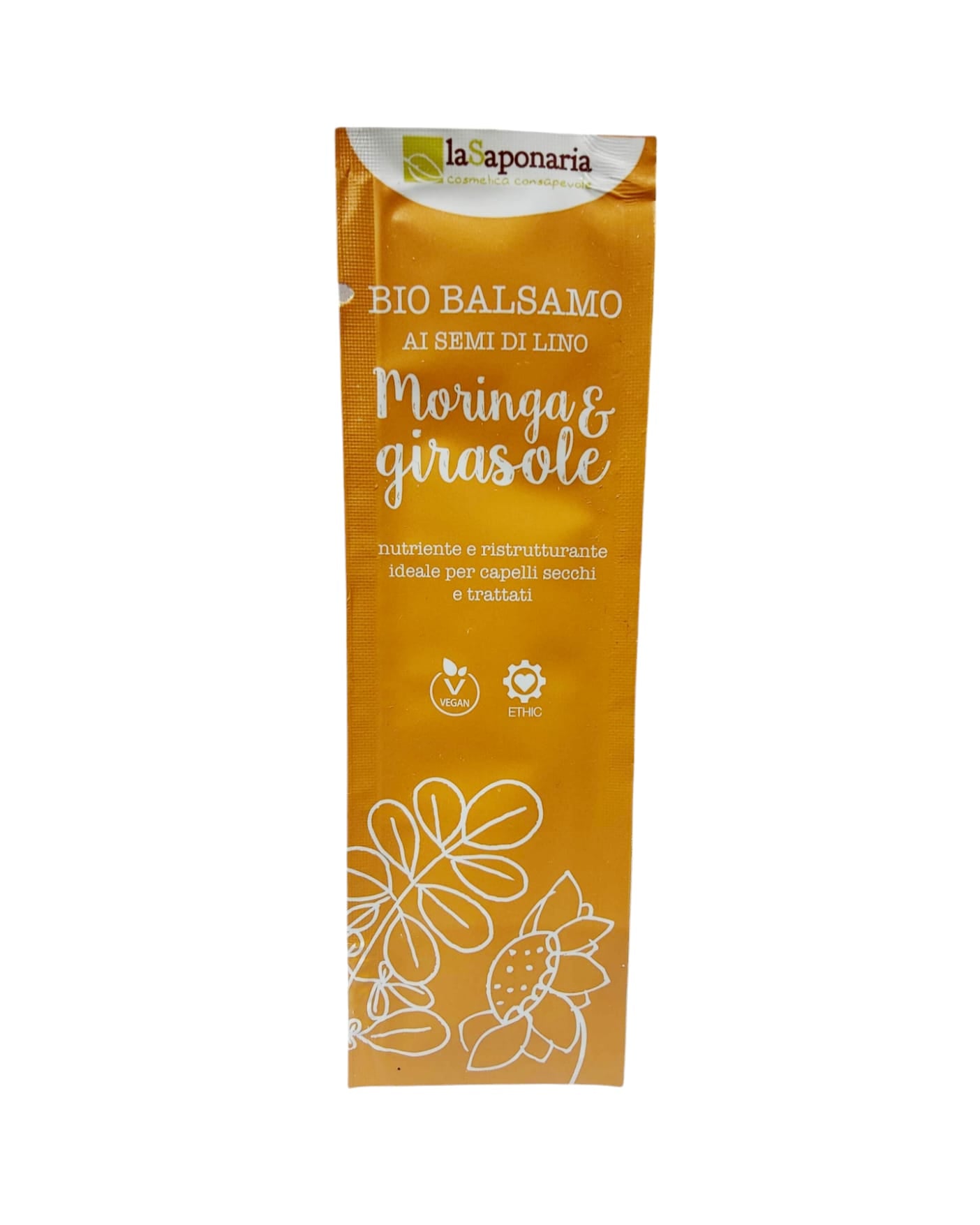 laSaponaria Kondicionér s moringou a slunečnicí - vzorek (5 ml)