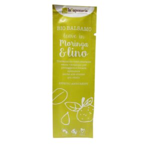 laSaponaria Bezoplachový kondicionér s moringou a lněným olejem BIO - vzorek (5 ml)