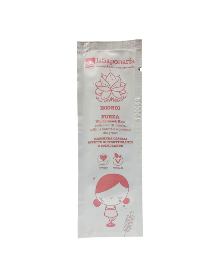 laSaponaria Maska na vlasy pro posílení a obnovu – vzorek (5 ml)