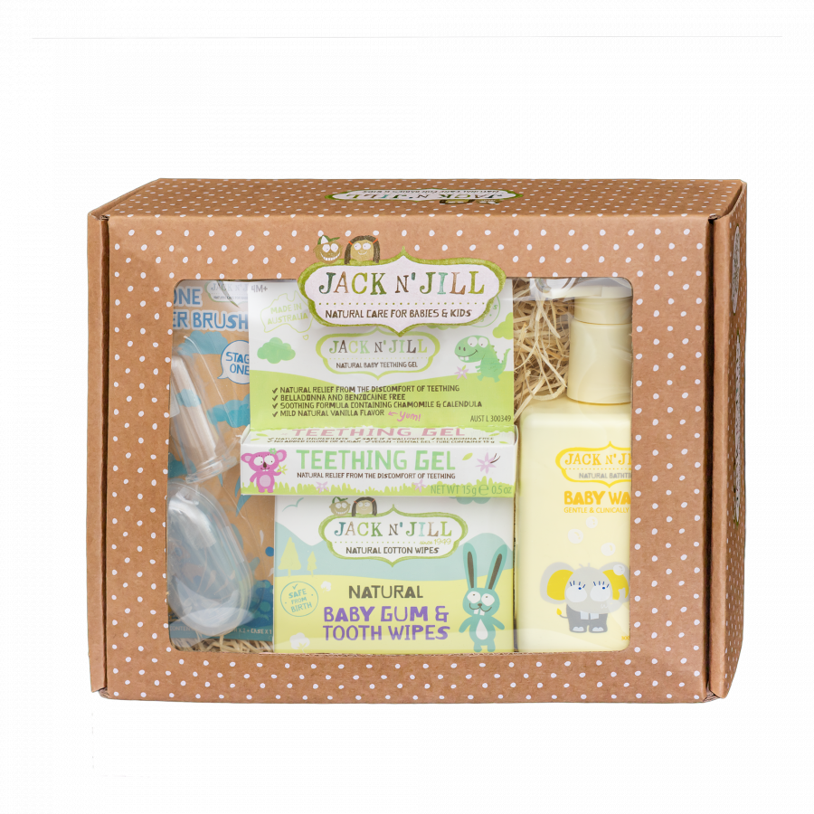 Jack n' Jill Dárkový set pro děti - Newborn - koupelnová sada pro děti