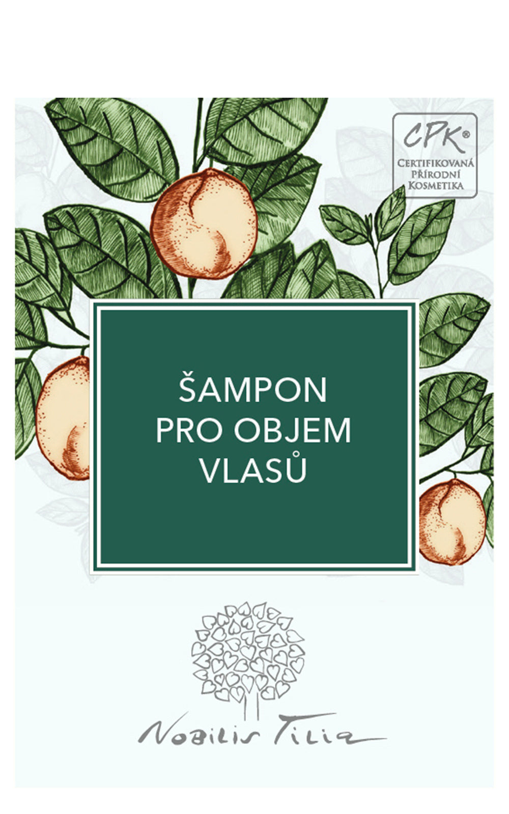 Nobilis Tilia Šampon na objem - 3 ml - s myrhou a pomerančem