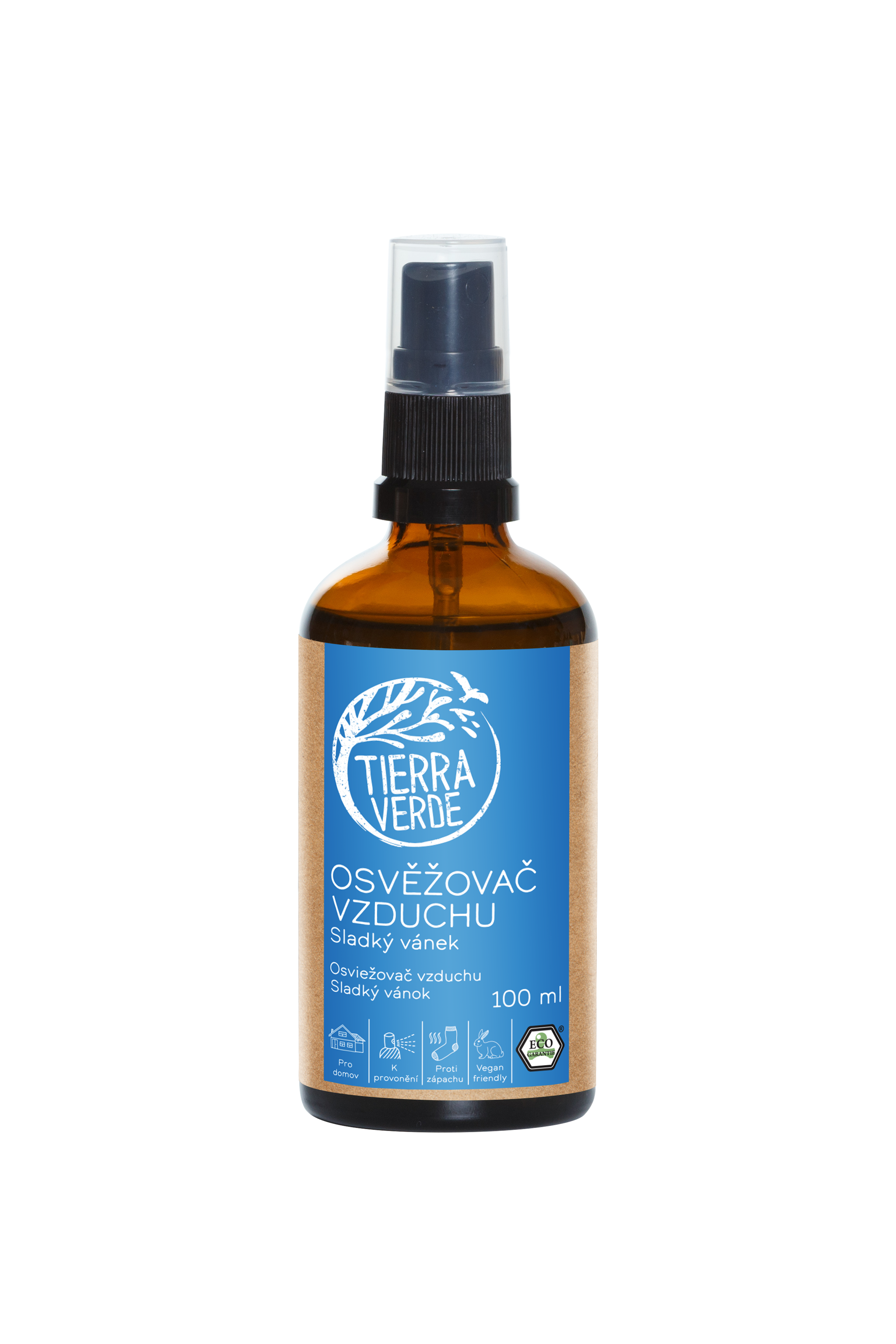 Tierra Verde Osvěžovač vzduchu (100 ml) - Sladký vánek - mátové osvěžení