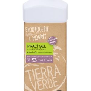 Tierra Verde Prací gel s mydlicí lékařskou a vůní květin (1 l) - limitovaná edice