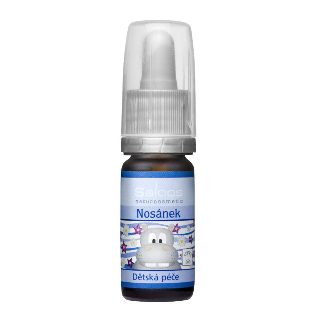 Saloos Dětský olej Nosánek BIO (10 ml) - úleva od ucpaného a odřeného nosu