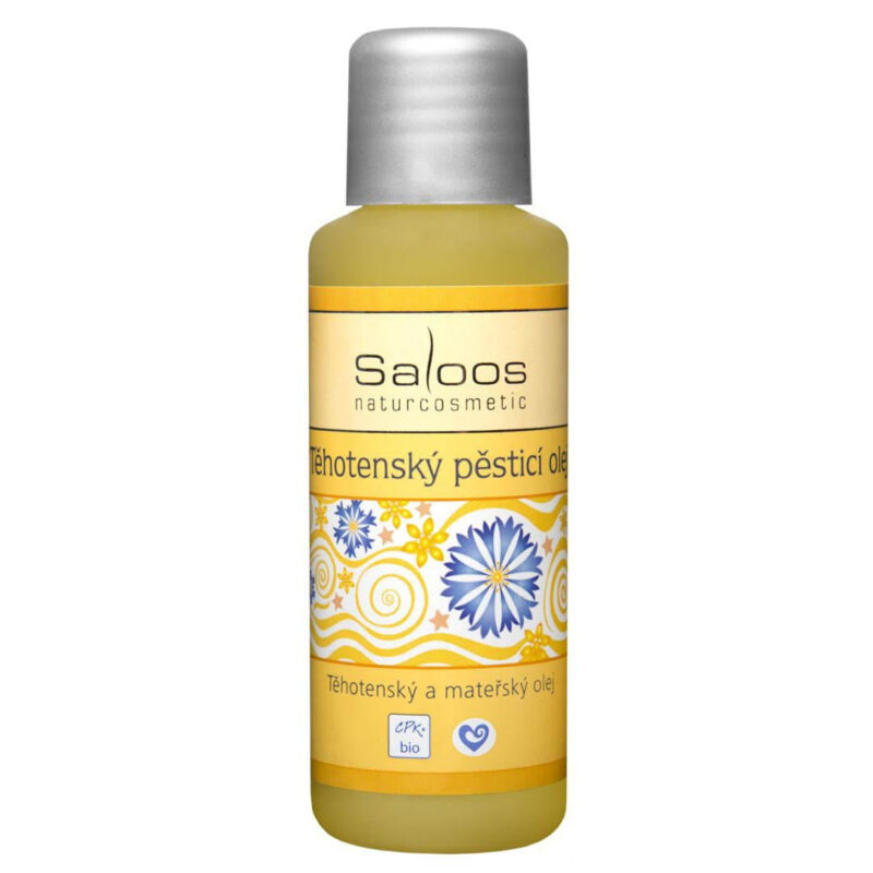Saloos Těhotenský pěsticí olej BIO (50 ml) - předchází striím a podporuje pružnost