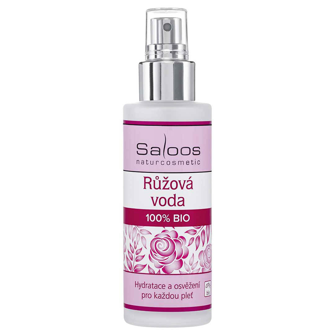 Saloos Růžová voda 100% BIO (100 ml) - univerzální péče od hlavy po paty