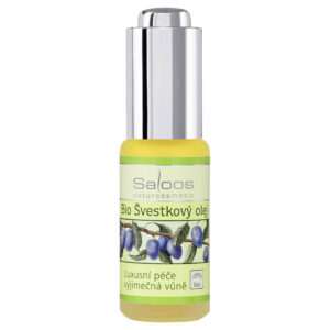 Saloos Švestkový olej BIO (20 ml) - pro rozzářenou pleť bez pigmentových skvrn