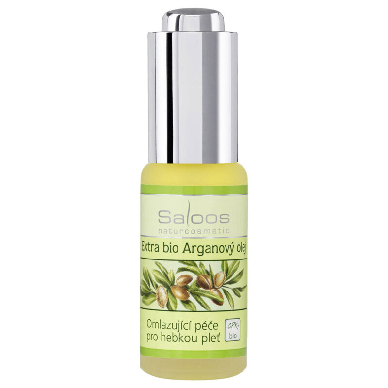 Saloos Arganový olej extra BIO (20 ml) - s vysokým obsahem přírodního vitaminu e