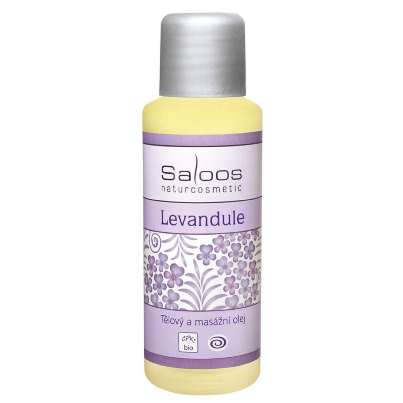 Saloos Tělový a masážní olej Levandule BIO (50 ml) - pro miminka i dospěláky