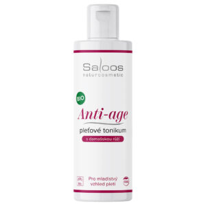 Saloos Pleťové tonikum Anti-age BIO (200 ml) - omlazení pleti s omamnou vůní růže