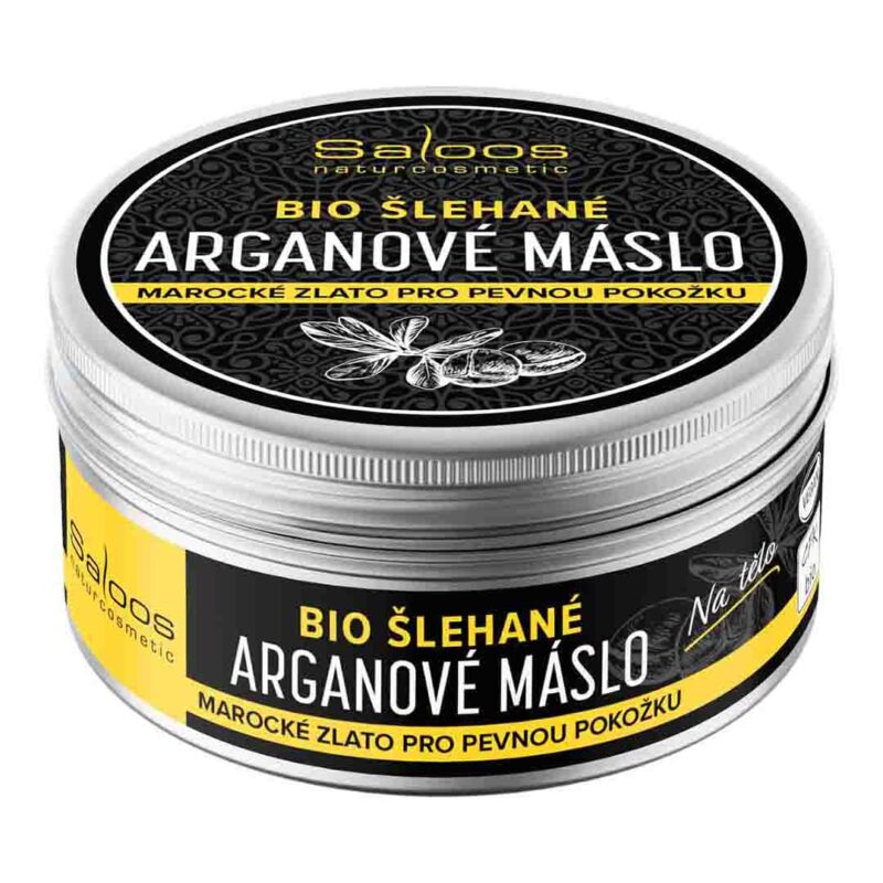 Saloos Šlehané arganové máslo BIO (150 ml) - vyživuje a bojuje proti stárnutí pokožky