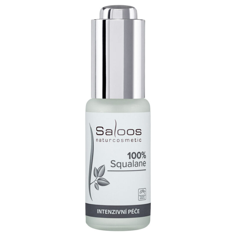 Saloos Suchý olej 100% Squalane na pleť a vlasy (20 ml) - rychle se vstřebává