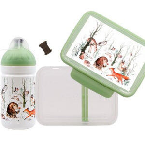 Zdravá lahev SET boxu a lahve 0