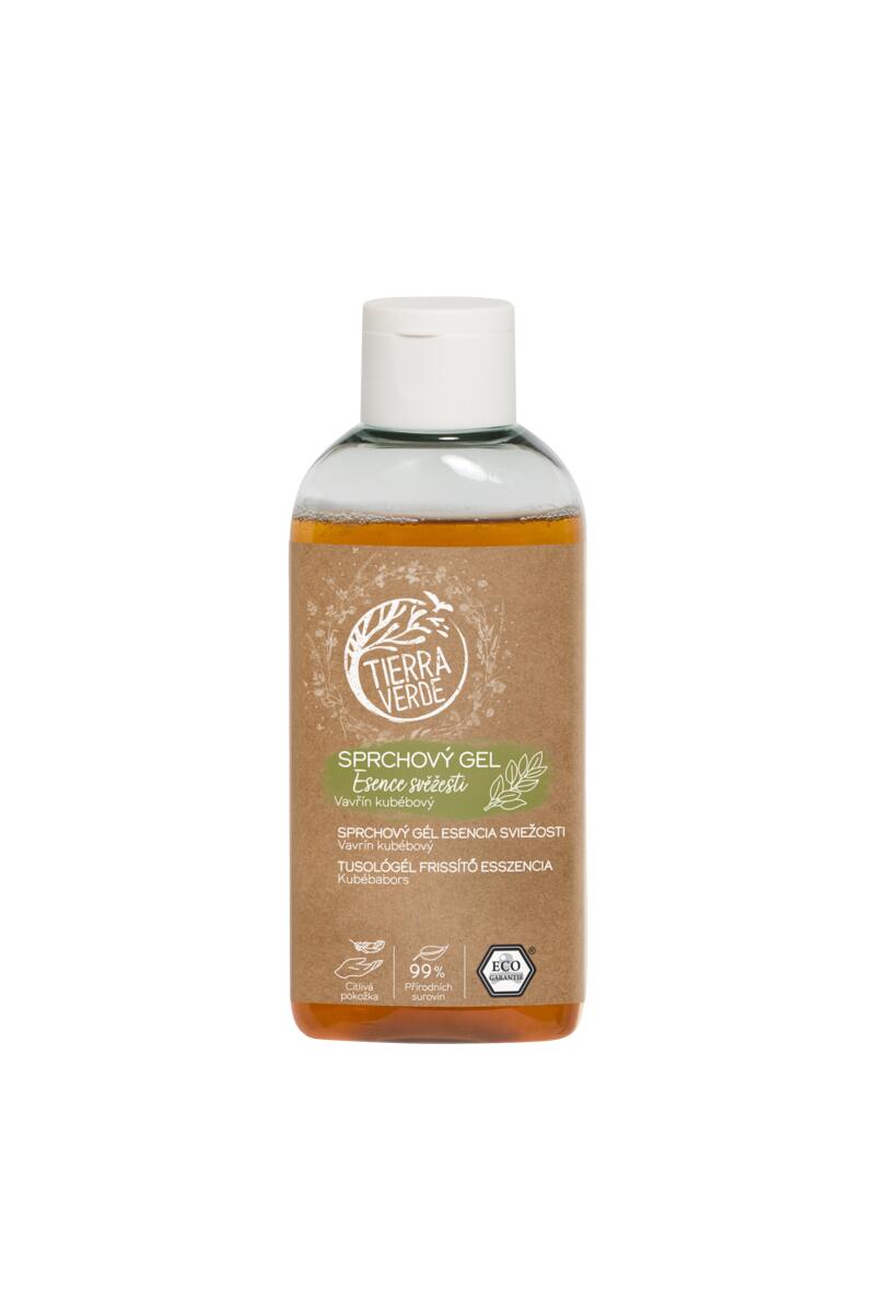 Tierra Verde Sprchový gel Esence svěžesti - Vavřín kubébový - 110 ml