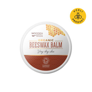 Wooden Spoon Balzám se včelím voskem na suchou pokožku BIO - 15 ml - zklidňuje suchou a podrážděnou pokožku