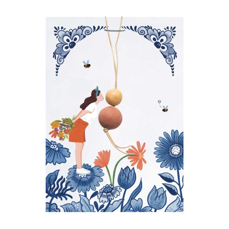 Blossombs Semínkové bomby – Drobný dáreček – Panenka pro štěstí – Polibek (2 ks)