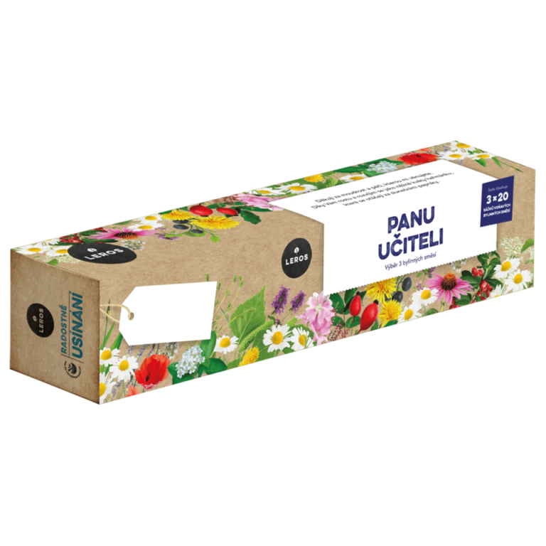 LEROS Dárková sada (3 x 20 nálev. sáčků) – Panu učiteli