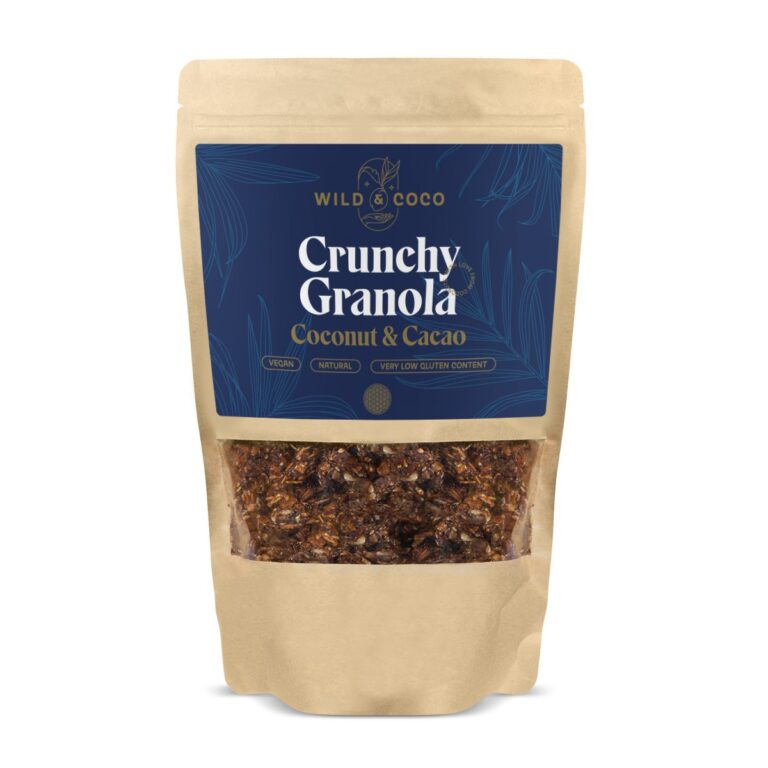 Wild & Coco Crunchy Granola Coconut & Cacao (250 g)